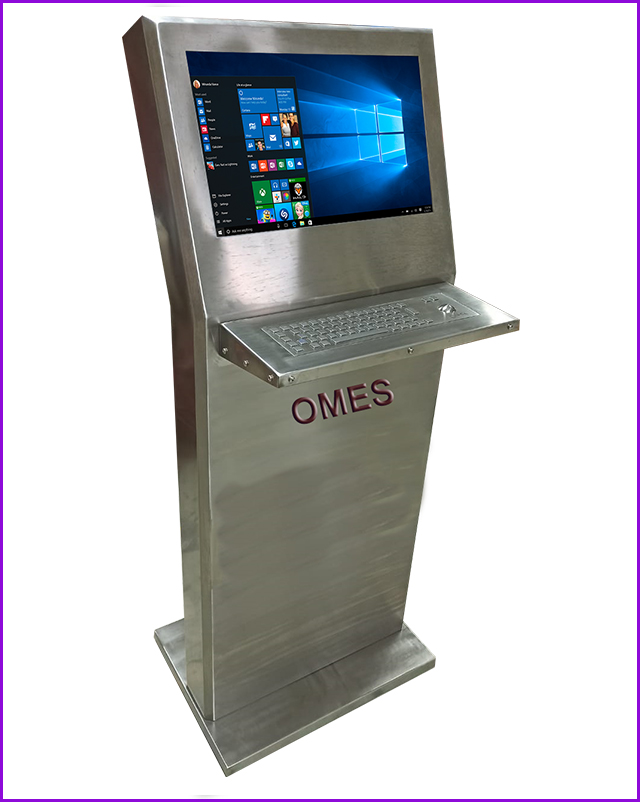 paslanmaz kiosk